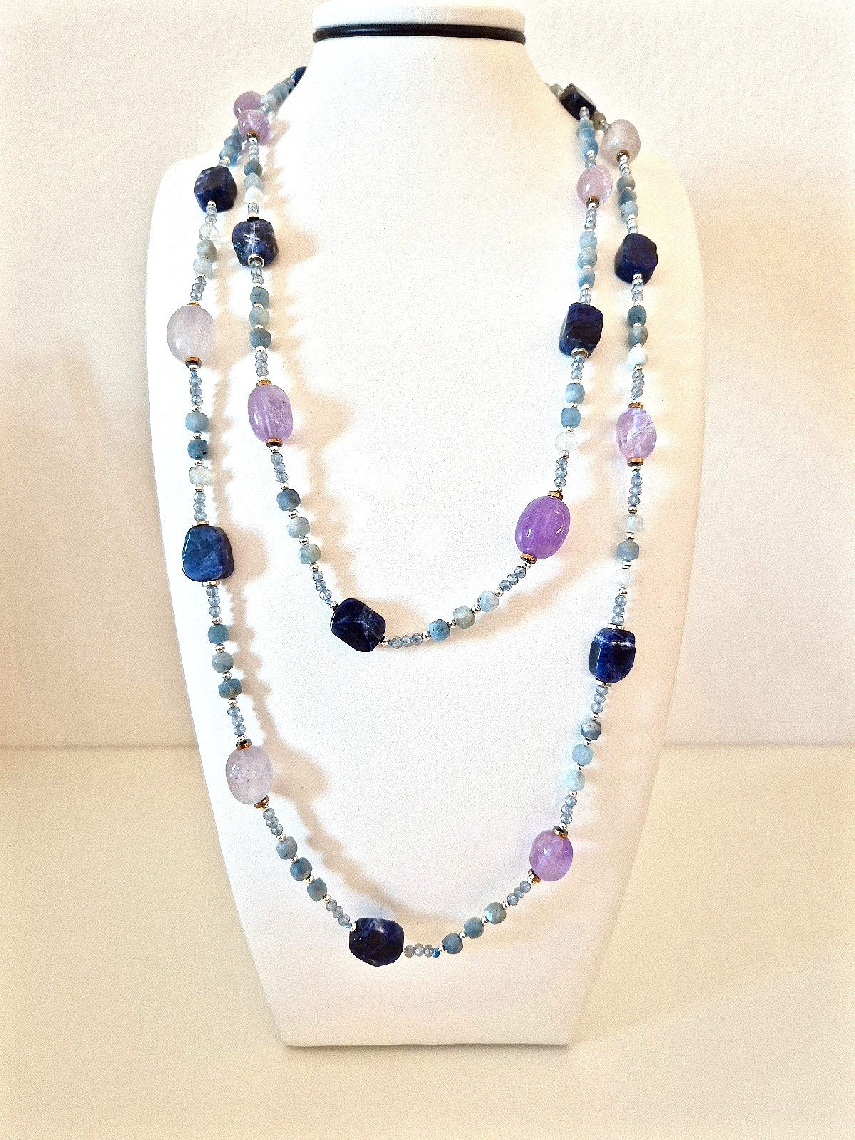 Collana Chanellina Blue Light