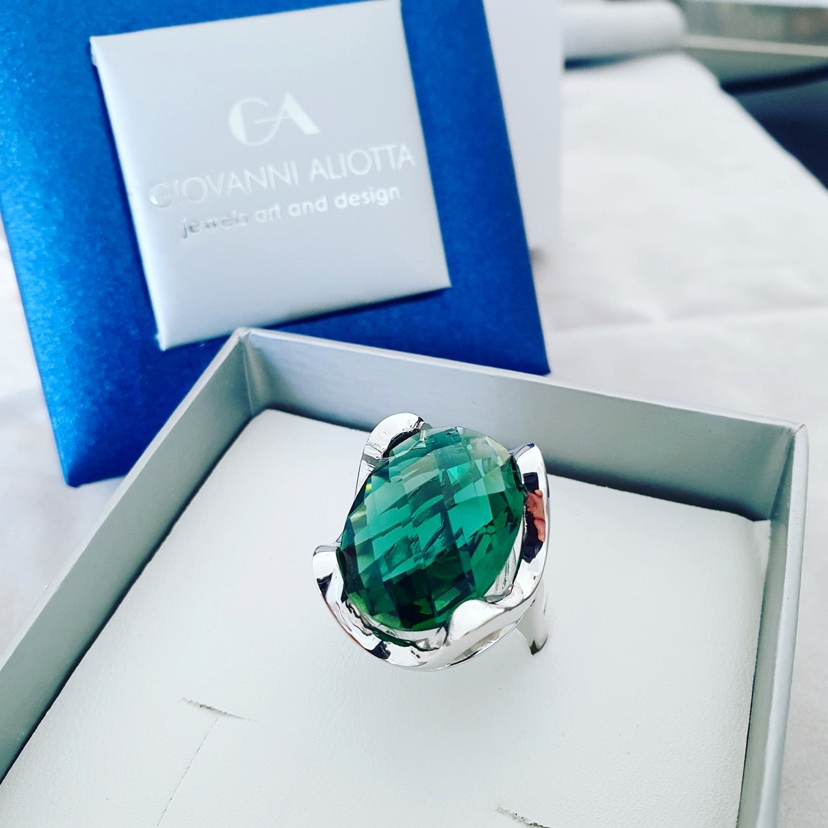 Anello Karamel Green