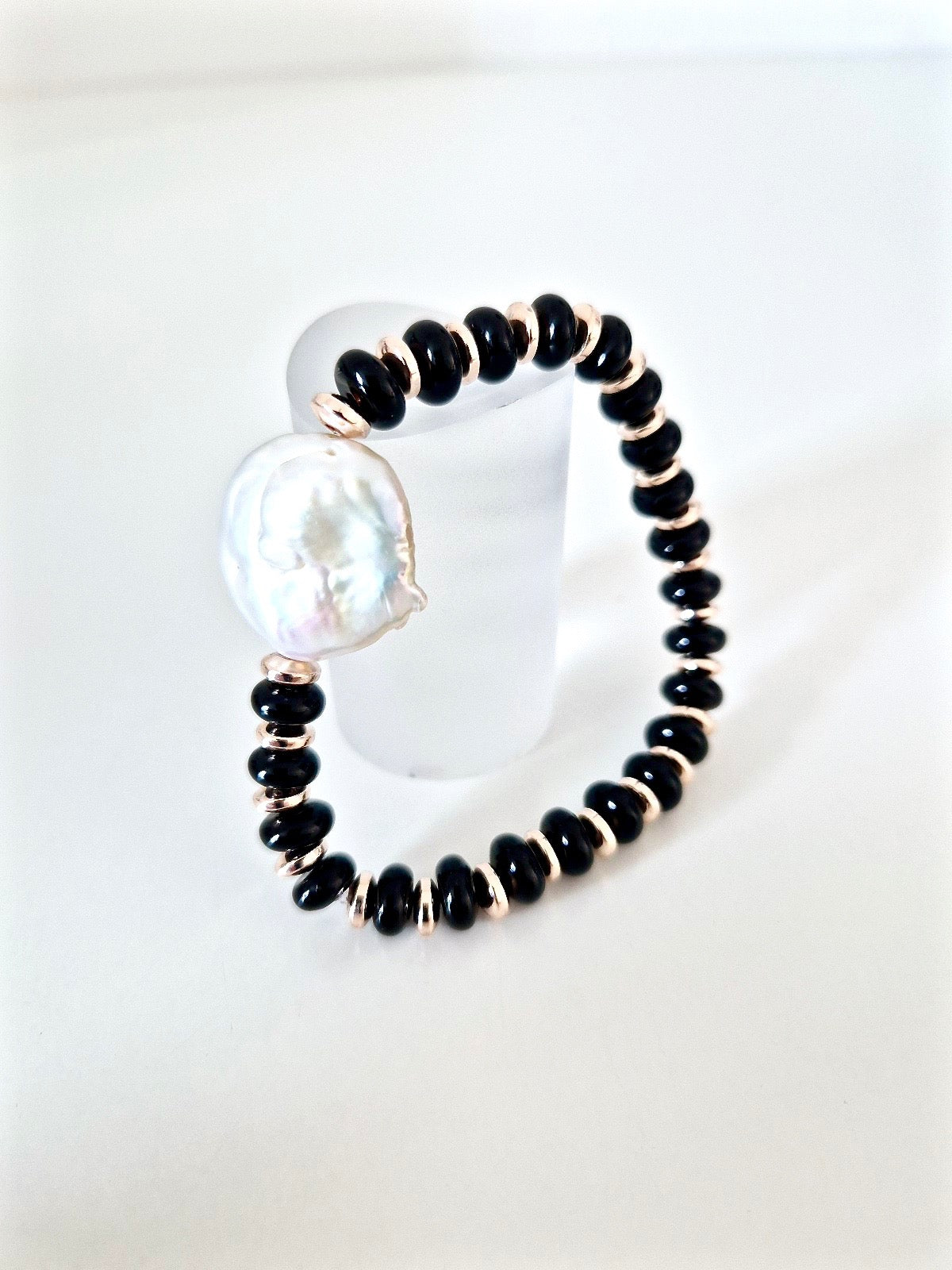 Bracciali Dalton Pearl Black