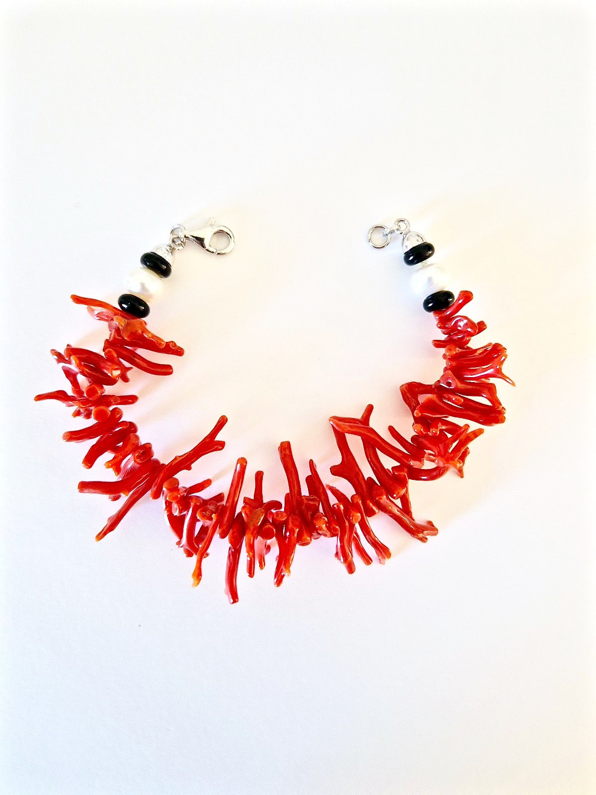 Collana Silver Coral