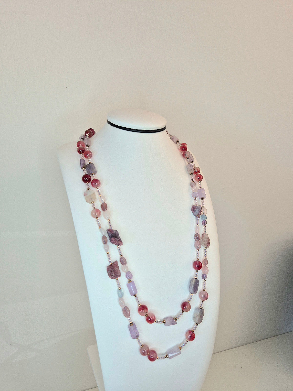 Collana Chanellina Agata Red