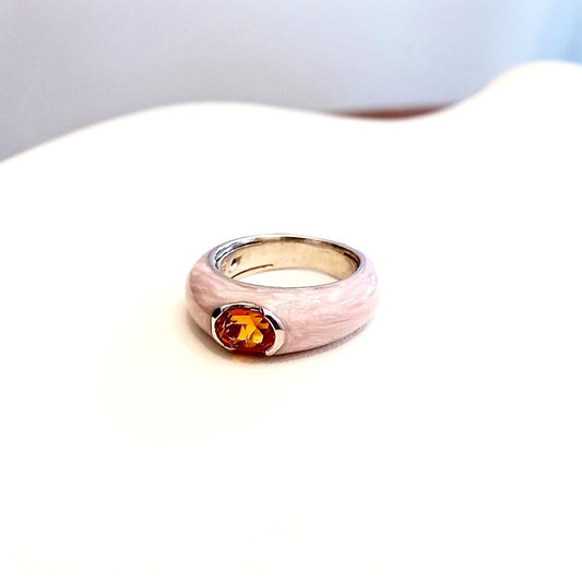 Anello Smalt 02 Rosa.Tpz