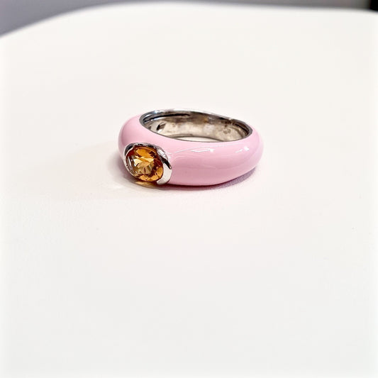 Anello Smalt 02 Rose.Yellow