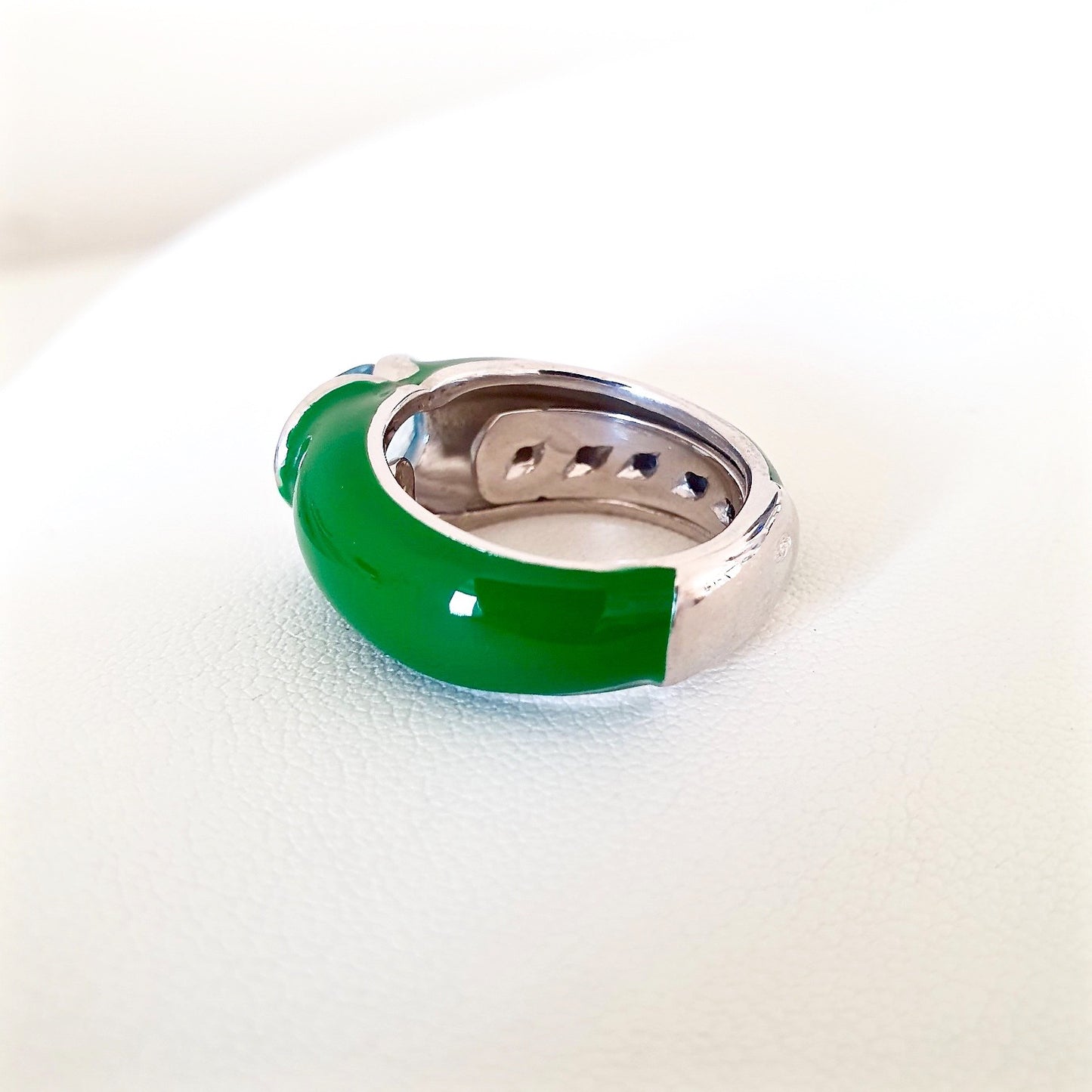 Anello Smalt 03 Green BlueLight