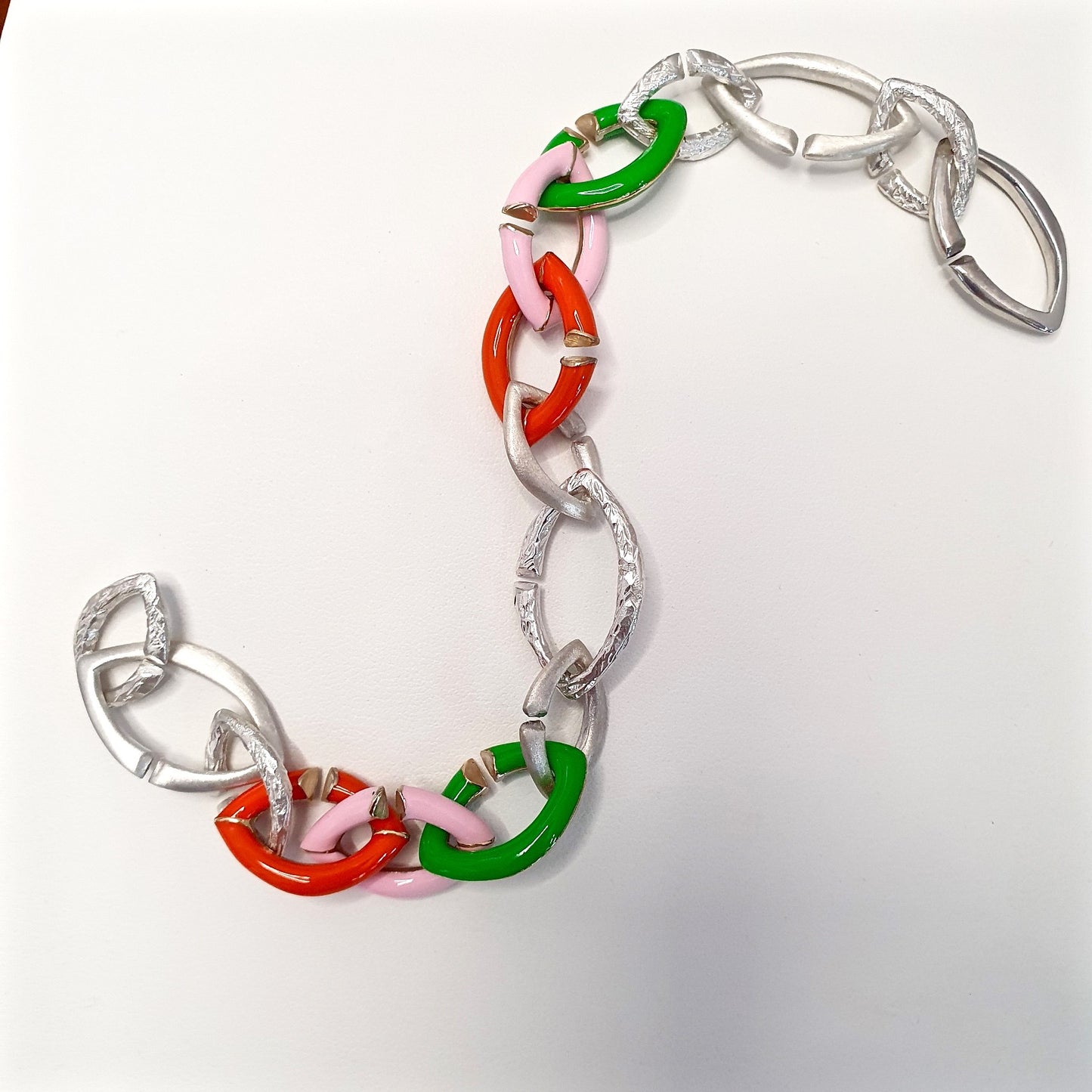 Bracciale DALTON CHAIN GreenApple, Rose, Orange