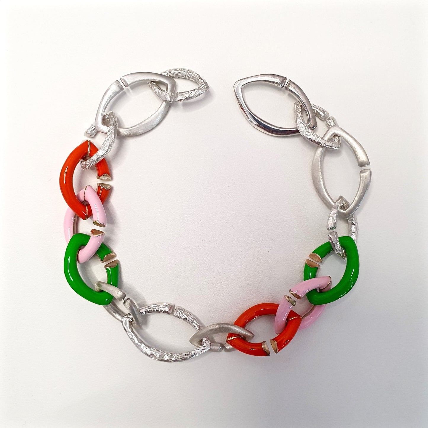 Bracciale DALTON CHAIN GreenApple, Rose, Orange